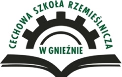 Logo Cechowej Szkoły Rzemieślniczej w Gnieźnie partnera Nocy Zawodowców 2019 Edycja 2.0 w Gnieźnie