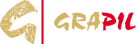 Logo firmy Grapil w Pile Producenta Odzieży Służbowej